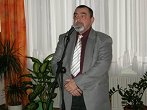 poseben gost prireditve - gospod, ki je po poklicu pek in je spregovoril o kruhu
